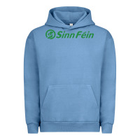 Pigment Pebble Blue SINN FÉIN PARTY IN UNITED KINGDOM Urban Hoodie - artisFamous