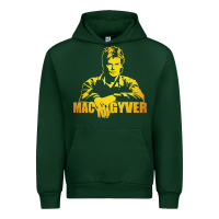 Forest Green macgyver actor movie Urban Hoodie - artisFamous