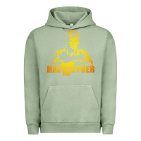Pigment Oil Green macgyver actor movie Urban Hoodie - artisFamous