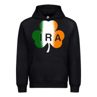 Black ira irish lucky shamrock Urban Hoodie - artisFamous