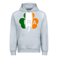 Heather Grey ira irish lucky shamrock Urban Hoodie - artisFamous
