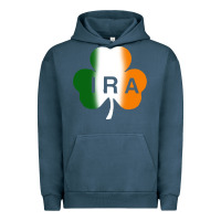 Pigment Midnight Navy ira irish lucky shamrock Urban Hoodie - artisFamous