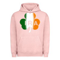 Pigment Salmon ira irish lucky shamrock Urban Hoodie - artisFamous