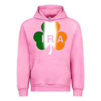 Fuchsia Pink ira irish lucky shamrock Urban Hoodie - artisFamous