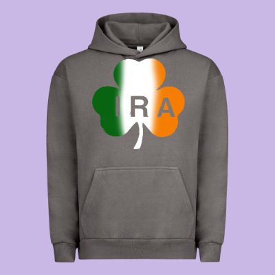 Ira Irish Lucky Shamrock Urban Hoodie Designed By Artisfamous