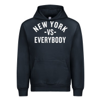 Navy new york vs everybody Urban Hoodie - artisFamous