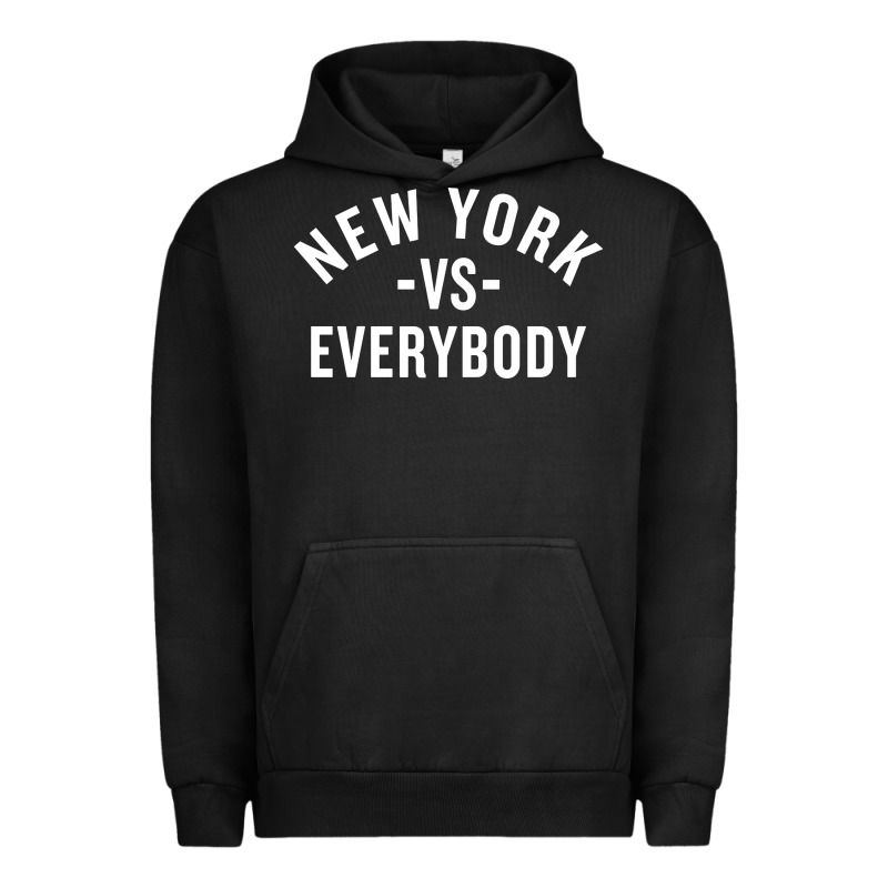 New York Vs Everybody Urban Hoodie by artisFamous | Teevron