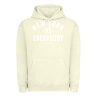 Pigment Pistachio new york vs everybody Urban Hoodie - artisFamous