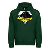 Forest Green diamond dogs classic Urban Hoodie - artisFamous