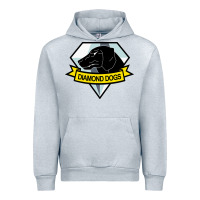 Heather Grey diamond dogs classic Urban Hoodie - artisFamous