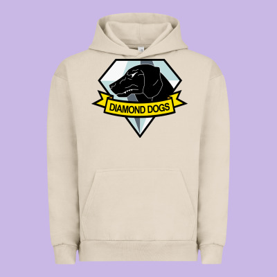 Diamond Dogs Classic Urban Hoodie Designed By Artisfamous