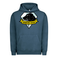 Pigment Midnight Navy diamond dogs classic Urban Hoodie - artisFamous