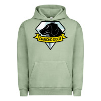 Pigment Oil Green diamond dogs classic Urban Hoodie - artisFamous