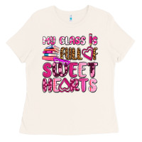 Bone my class is full of sweet hearts olivia Ladies Tee - OliviaCreatesArt