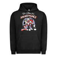 Pigment Black it’s time for animaniacs Urban Hoodie - artisFamous