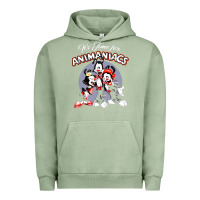 Pigment Oil Green it’s time for animaniacs Urban Hoodie - artisFamous