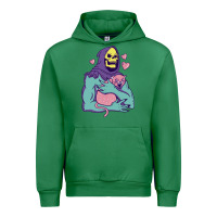 Emerald skeletor's hug cat Urban Hoodie - artisFamous