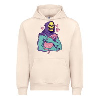 Sandshell skeletor's hug cat Urban Hoodie - artisFamous