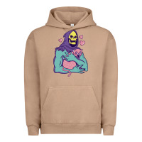 Pigment Burro skeletor's hug cat Urban Hoodie - artisFamous