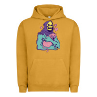 Pigment Peanut Butter skeletor's hug cat Urban Hoodie - artisFamous