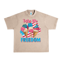 French Oak Tastes like freedom 4th of July Urban Heavy Tee - FaDigitalArtStudio