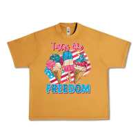 Peanut Butter Tastes like freedom 4th of July Urban Heavy Tee - FaDigitalArtStudio