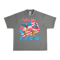 Tornado Tastes like freedom 4th of July Urban Heavy Tee - FaDigitalArtStudio