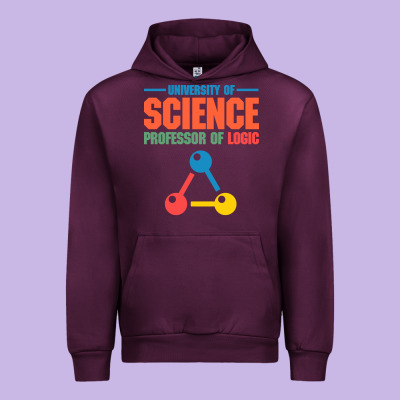 University Of Science Professor Of Logic Urban Hoodie Designed By Artisfamous