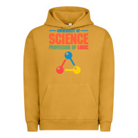 Pigment Peanut Butter UNIVERSITY OF SCIENCE PROFESSOR OF LOGIC Urban Hoodie - artisFamous