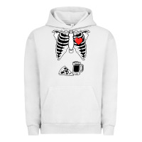 Pigment Lunar Rock dad skeleton halloween beer pizza Urban Hoodie - artisFamous