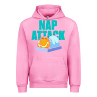 Fuchsia Pink nap attack Urban Hoodie - artisFamous