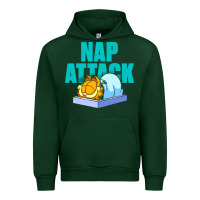 Forest Green nap attack Urban Hoodie - artisFamous