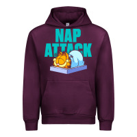 Mauve Wine nap attack Urban Hoodie - artisFamous