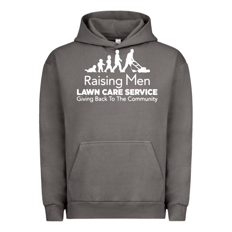 Raising Men Lawn Care Urban Hoodie by artisFamous | Teevron