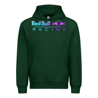 Forest Green red racing Urban Hoodie - artisFamous