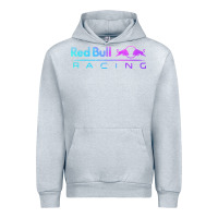 Heather Grey red racing Urban Hoodie - artisFamous