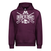 Mauve Wine row the boat minnesota Urban Hoodie - artisFamous