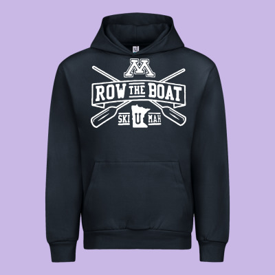 Row The Boat Minnesota Urban Hoodie Designed By Artisfamous
