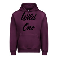 Mauve Wine wild one Urban Hoodie - artisFamous