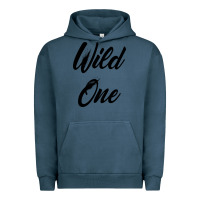 Pigment Midnight Navy wild one Urban Hoodie - artisFamous