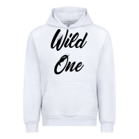 White wild one Urban Hoodie - artisFamous