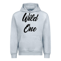 Heather Grey wild one Urban Hoodie - artisFamous