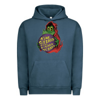 Pigment Midnight Navy The Little Crocodile Urban Hoodie - artisFamous