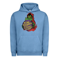 Pigment Pebble Blue The Little Crocodile Urban Hoodie - artisFamous