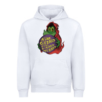 White The Little Crocodile Urban Hoodie - artisFamous