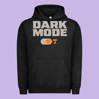 Tennessee Football Dark Mode Urban Hoodie Designed By Artisfamous