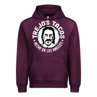 Mauve Wine tacos restaurant Urban Hoodie - artisFamous