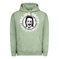 Pigment Oil Green tacos restaurant Urban Hoodie - artisFamous