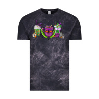 Cloud Black Halloween Coffee Cups Vintage Tee - FaDigitalArtStudio