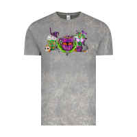 Cloud Rock Halloween Coffee Cups Vintage Tee - FaDigitalArtStudio